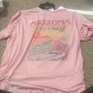 Pink Arizona Graphic T-Shirt